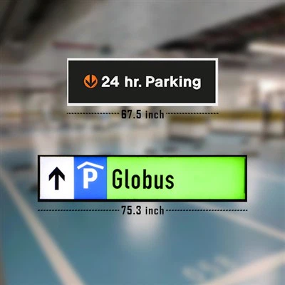 Display di parcheggio