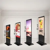 Segnale digitale in piedi da pavimento